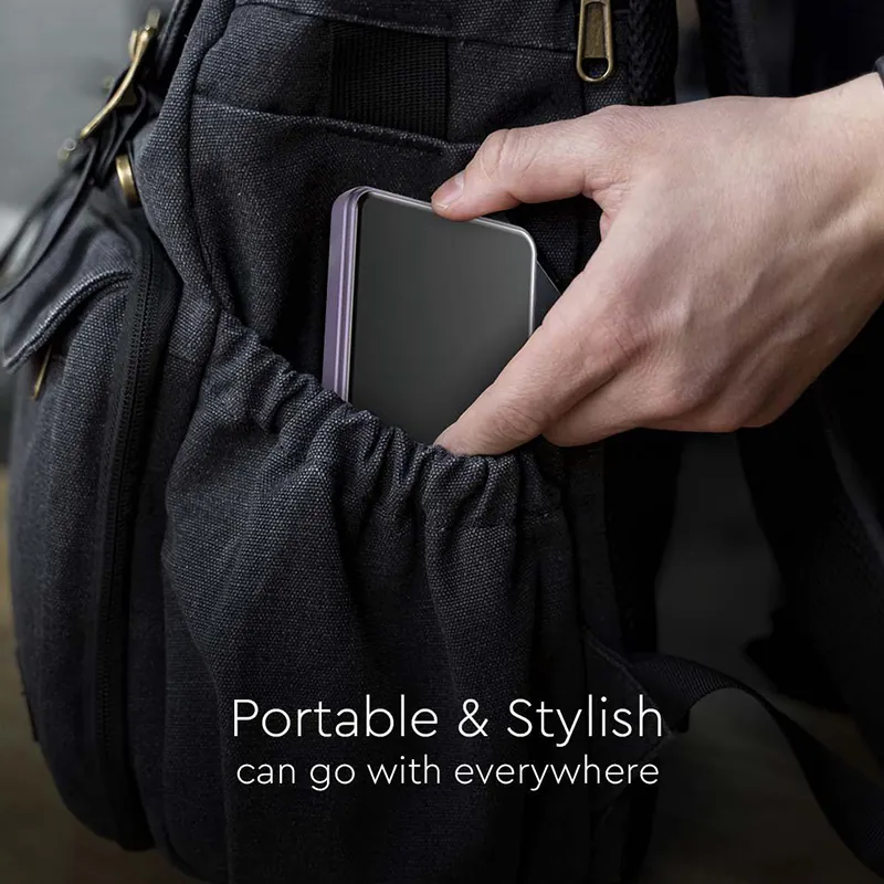 Power Bank Ultra Slim 5000MAH Wireless Fast Charging
