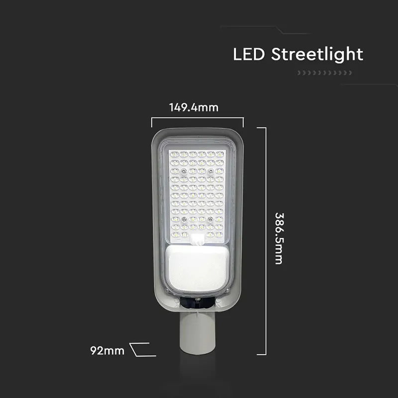 Corp Iluminat Stradal LED 50W 6500K - Gri