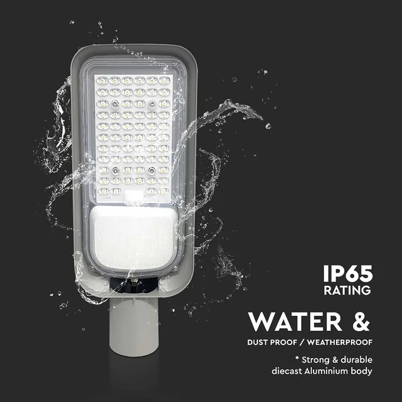 Corp Iluminat Stradal LED 50W 6500K - Gri