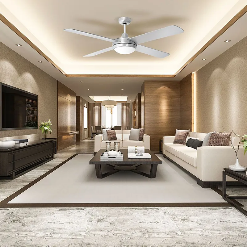 Ventilator Tip Candelabru 2X E27 - Argintiu