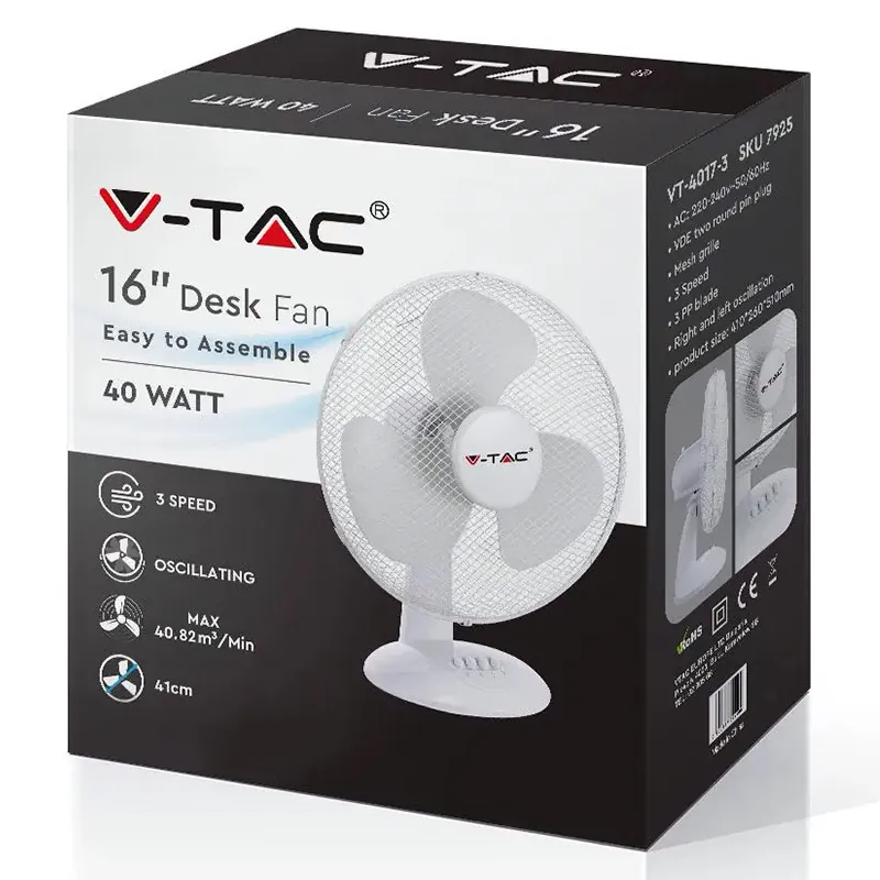 Ventilator Birou Palete 16" 40W