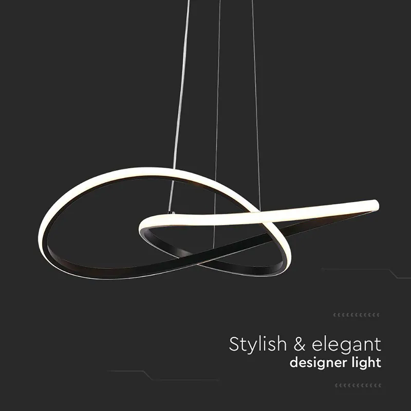 Candelabru LED 20W 3000K 50X100CM - Negru
