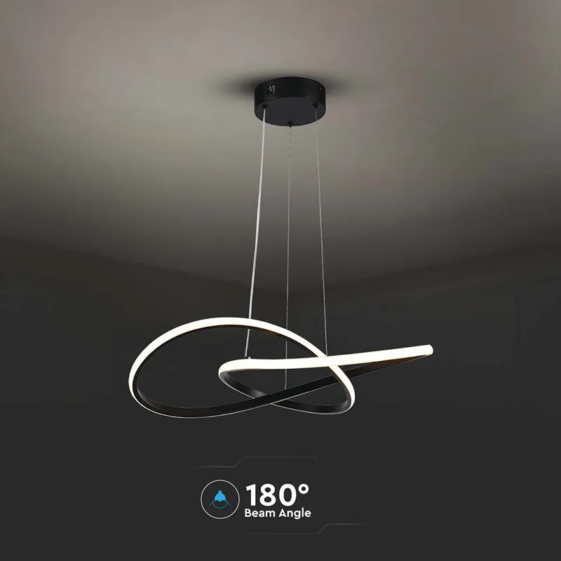 Candelabru LED 20W 3000K 50X100CM - Negru