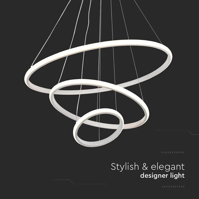 Candelabru LED 32W 3000K 60X40X100CM - Alb