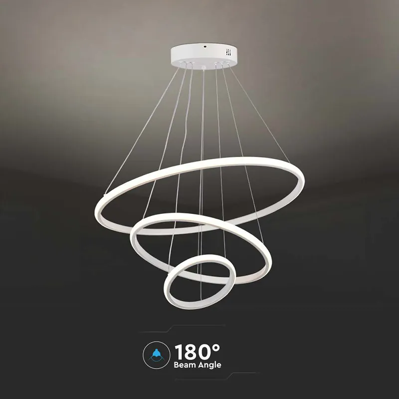 Candelabru LED 32W 3000K 60X40X100CM - Alb