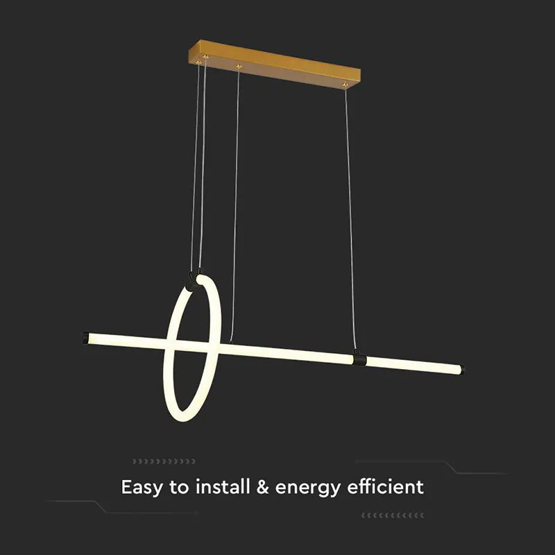 Candelabru LED 16W 3000K 86X100CM - Negru