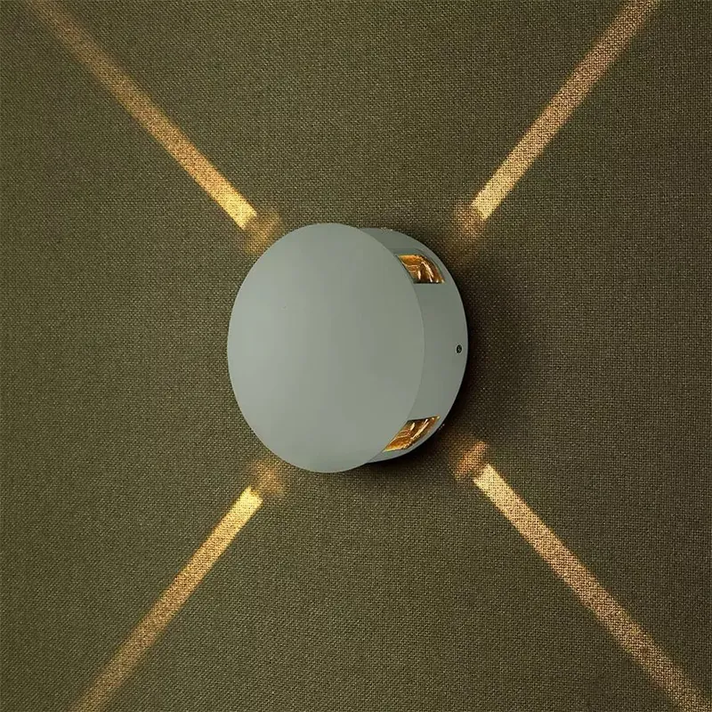 Lampa LED Montaj Perete 4W IP65 3000K Alb Cald