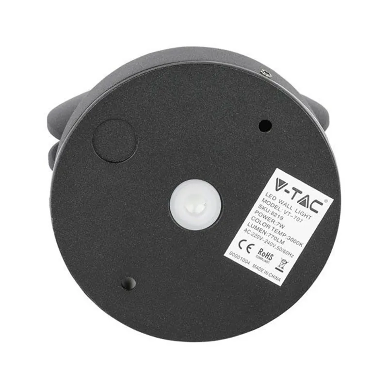 Corp Iluminat LED 7W IP65 3000K - Negru