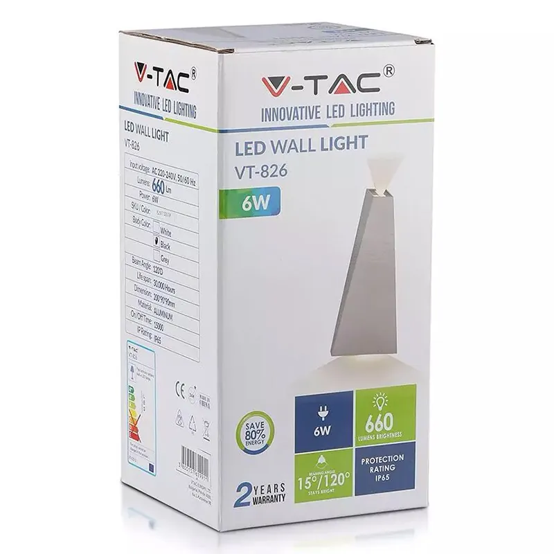 Lampa LED 6W IP65 3000K Alb Cald