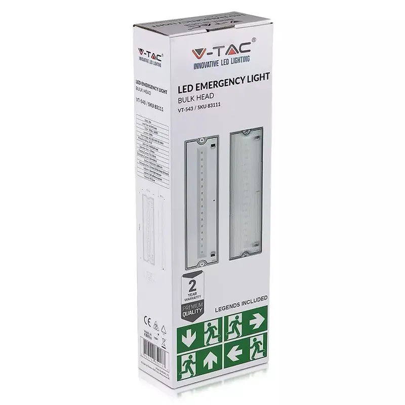 Lampa LED Iesire de Urgenta 3W 6400K Alb Rece