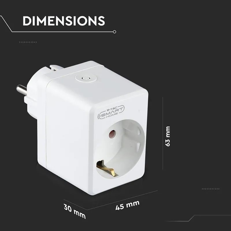 Adaptor Mini Smart cu Wi-Fi Incorporat
