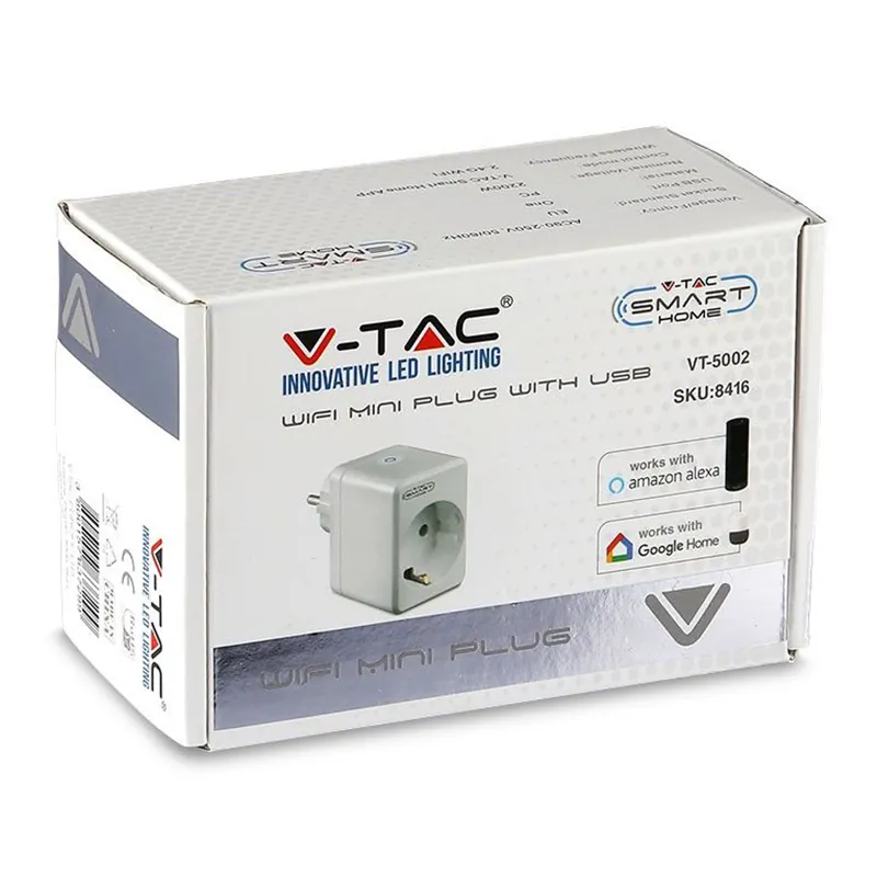 Adaptor Mini Smart cu Wi-Fi Incorporat