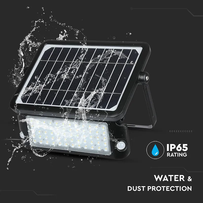 Reflector LED 10W 4000K cu Incarcare Solara