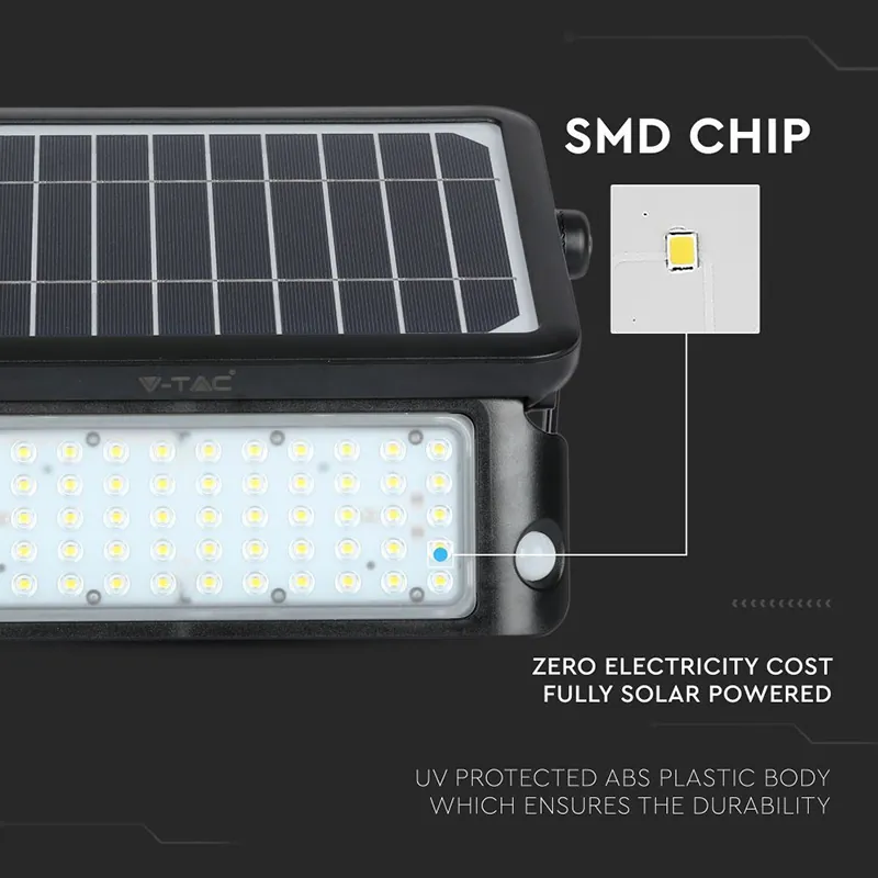 Reflector LED 10W 4000K cu Incarcare Solara