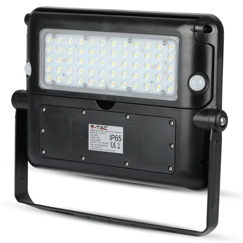 Reflector LED 10W 4000K cu Incarcare Solara
