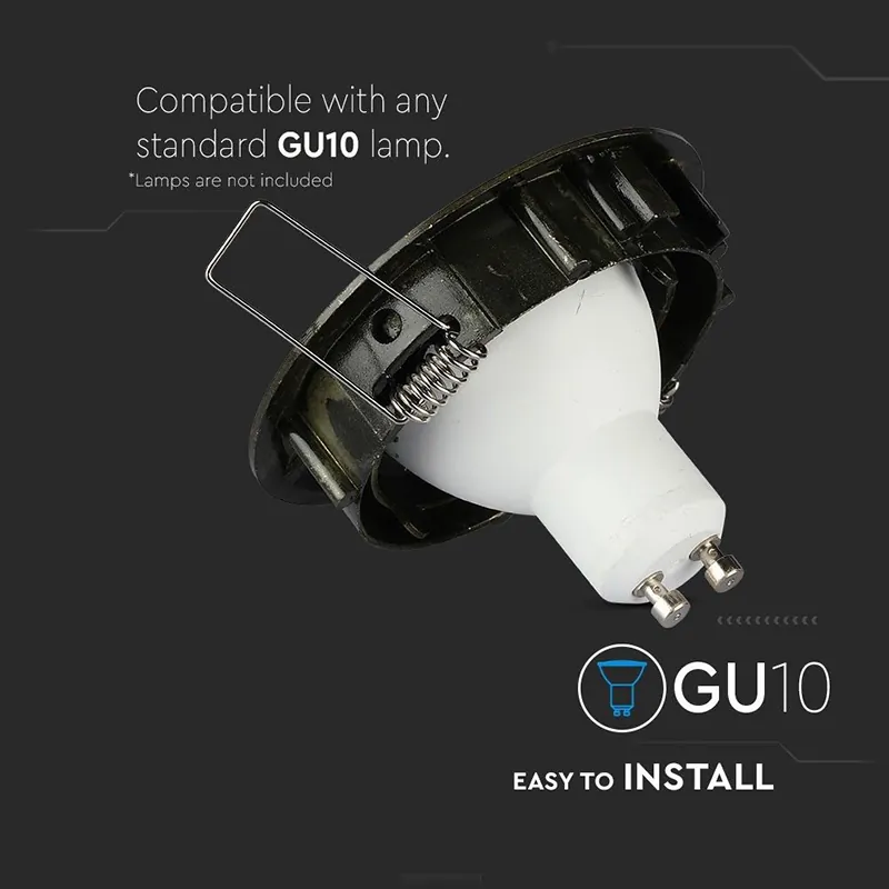 Corp Spot GU10 - Auriu