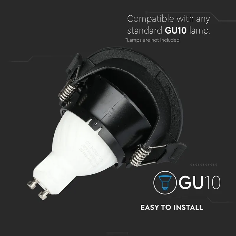 Corp Spot GU10 - Negru