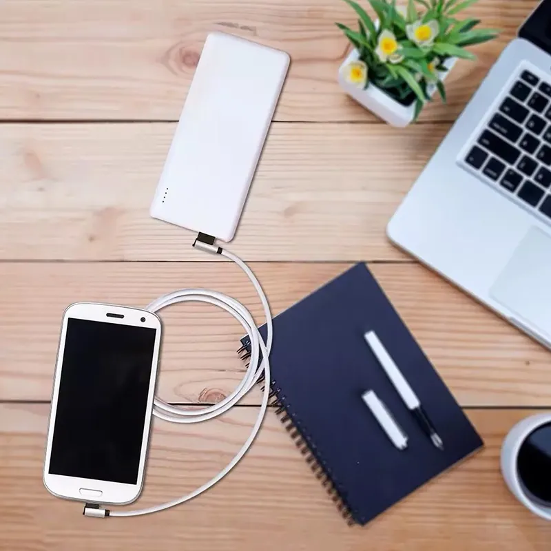 Cablu Micro USB 1M Diamond Edition - Argintiu