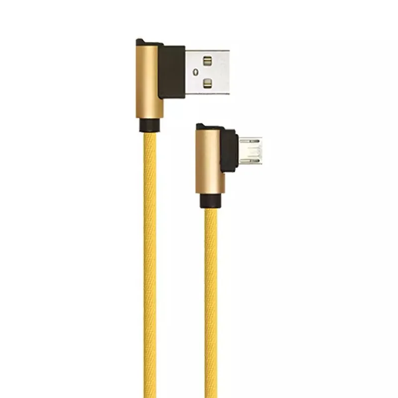 Cablu Micro USB 1M Diamond Edition - Auriu