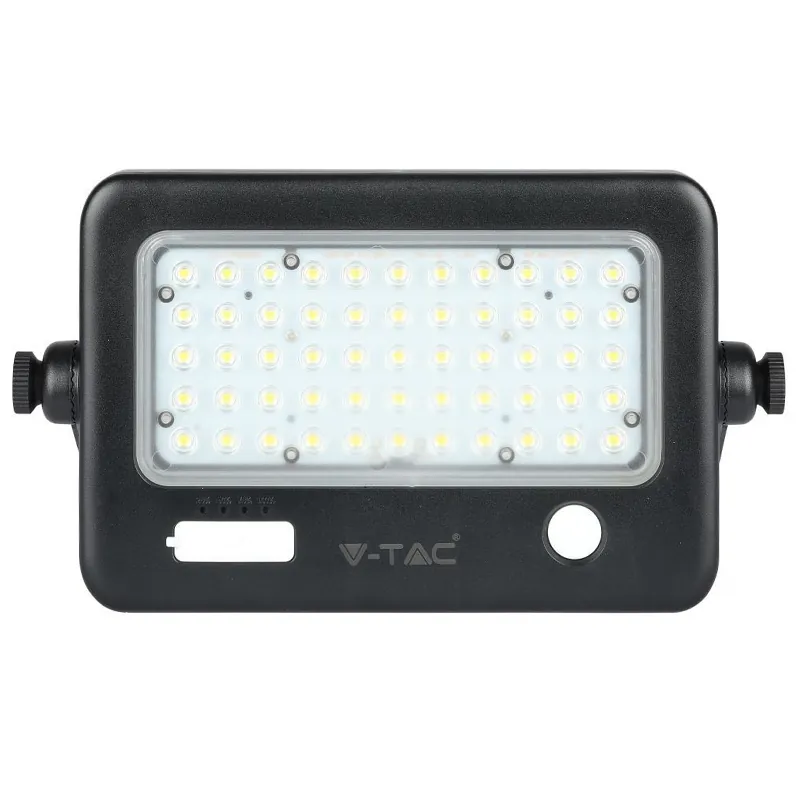 Reflector LED 10W 4000K cu Incarcare Solara