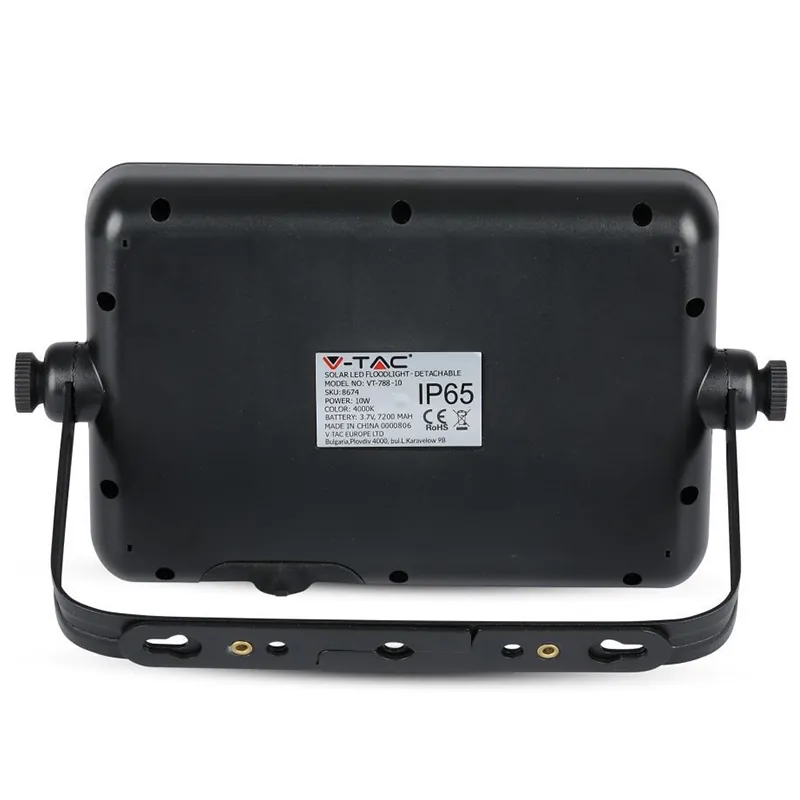 Reflector LED 10W 4000K cu Incarcare Solara