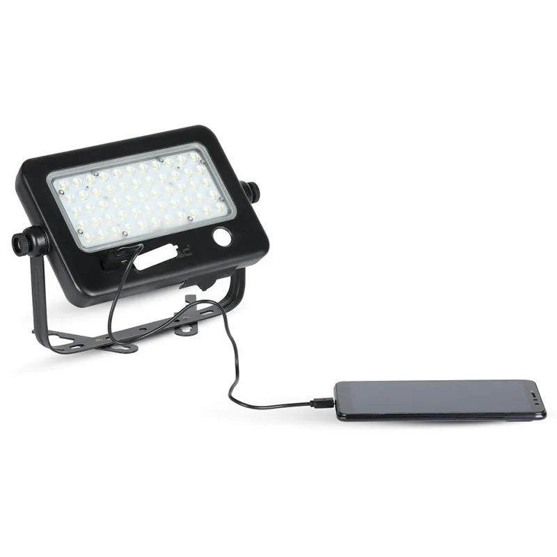 Reflector LED 10W 4000K cu Incarcare Solara