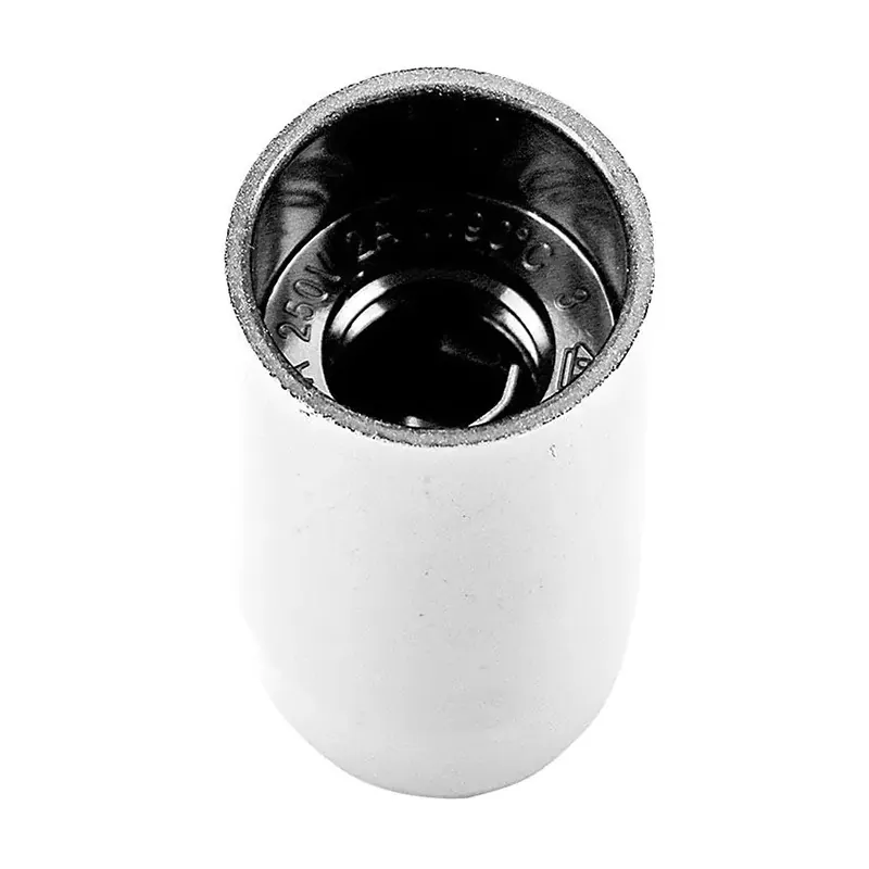 Dulie E14 IP20 Plastic Bakelite Alb