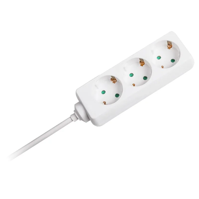 Prelungitor 3 Cai 3M(3G1.5MM2) Alb