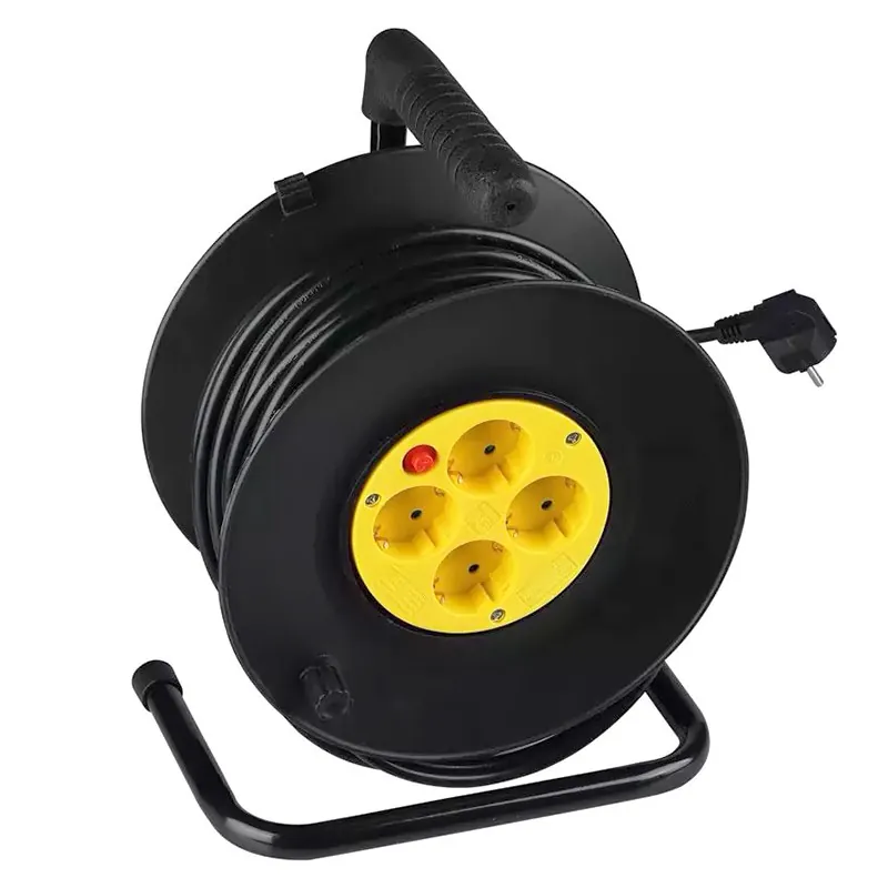 Prelungitor Rola Tambur 4 Cai 25M(3G1.5MM2)