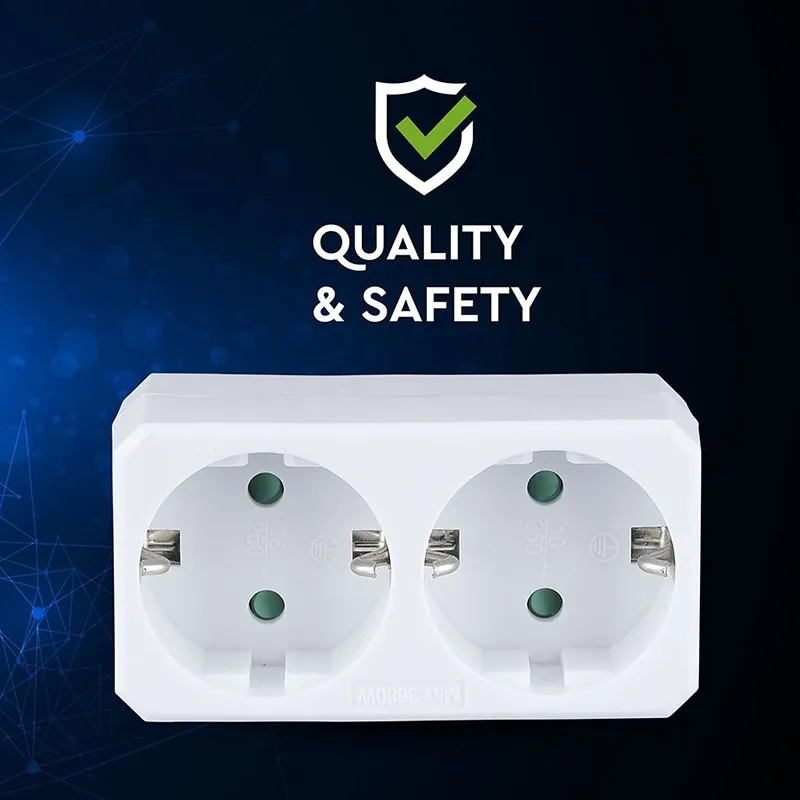Adaptor 2 Prize 2X16A Max 2300W