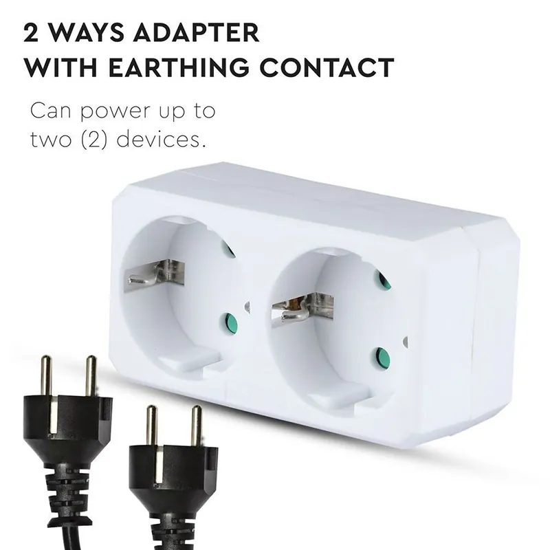 Adaptor 2 Prize 2X16A Max 2300W