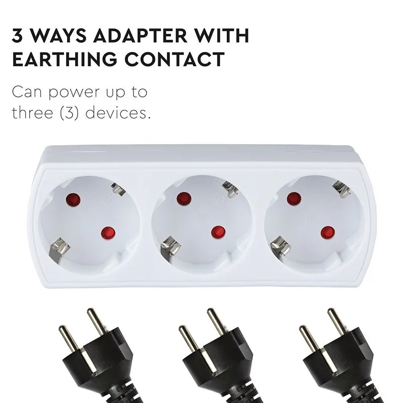 Adaptor 3 Prize 3X16A Max 3680W