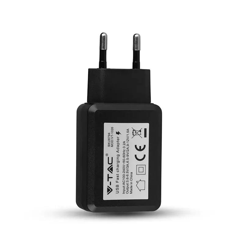 Incarcator Rapid 3.0 1XUSB - Negru