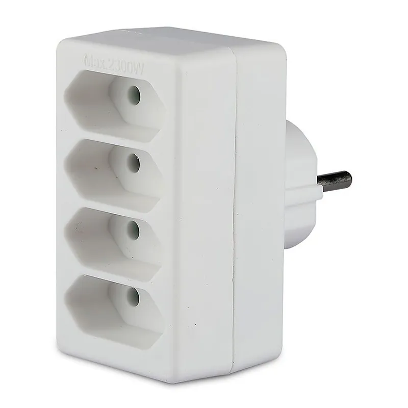 Adaptor 4 Prize 4X2.5A Max 2300W
