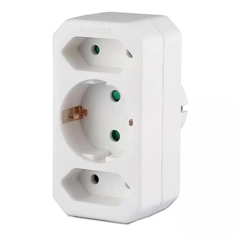 Adaptor 3 Prize 1X16A 2X2.5A Max 3500W
