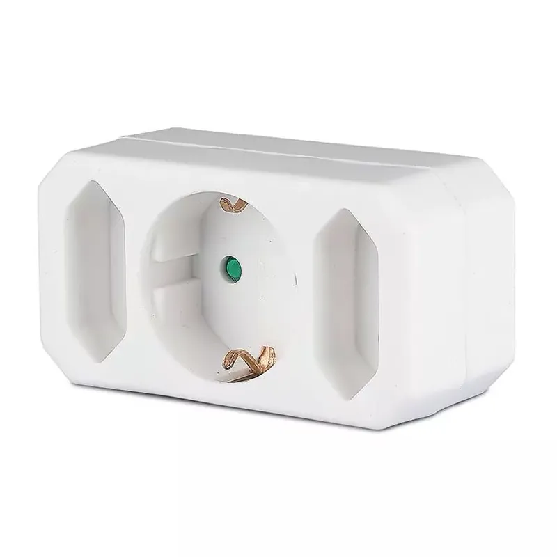Adaptor 3 Prize 1X16A 2X2.5A Max 3500W