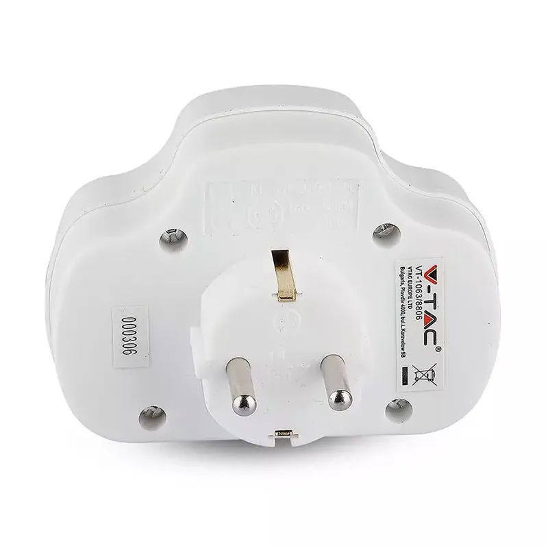 Adaptor 3 Prize cu Intrerupator 3X16A Max 3500W