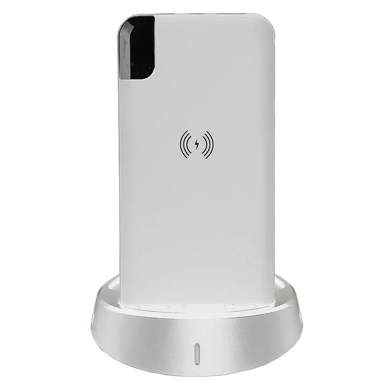 Power Bank 8000MAH Incarcare Wireless - Alb