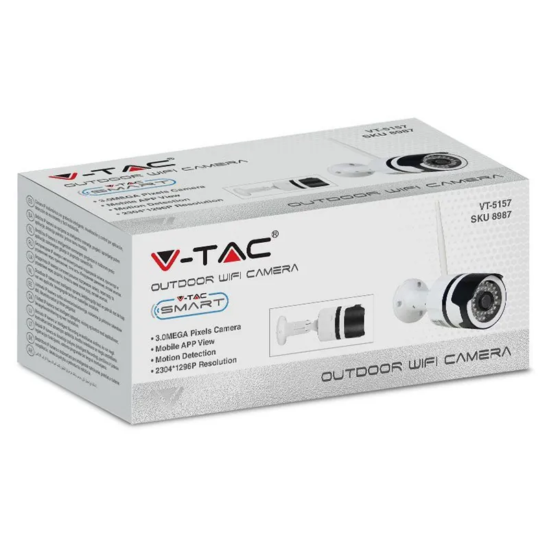 Camera Bullet IP Wifi 3MP IP65