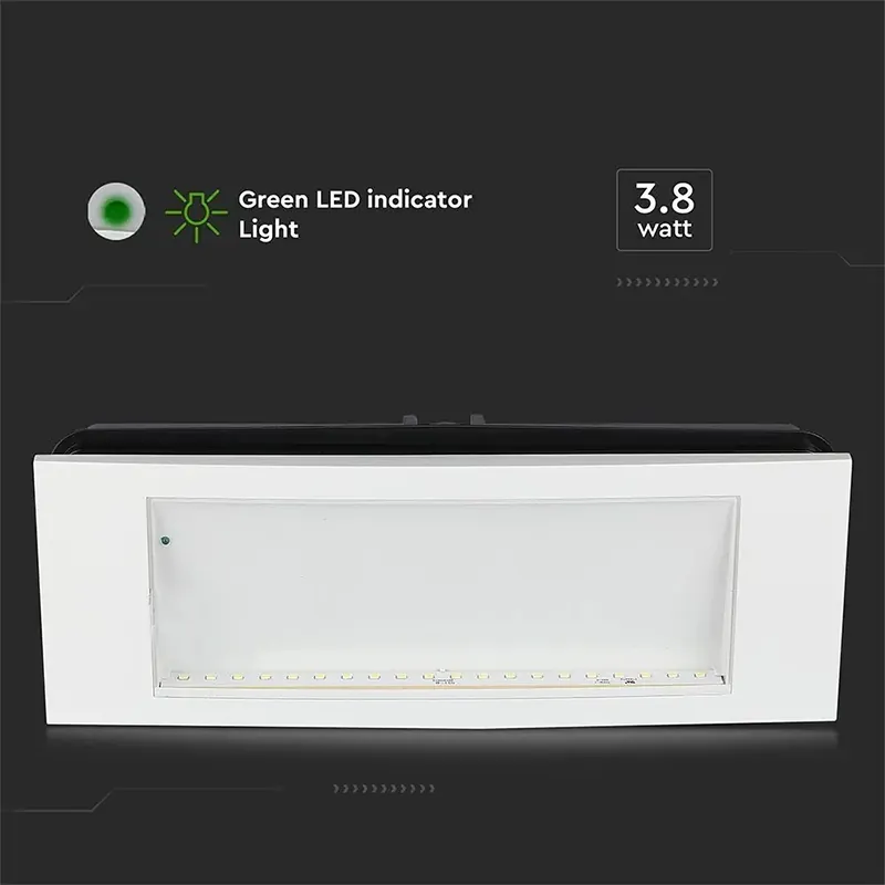 Lampa LED Iesire de Urgenta 3.8W 6000K Alb Rece