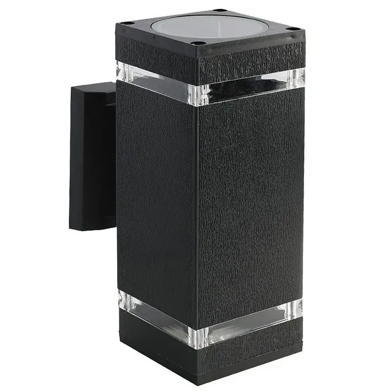 Lampa Perete Soclu E27 IP44 - Negru