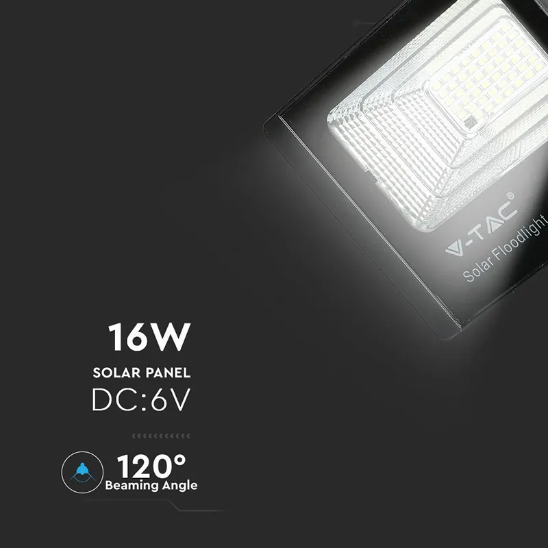Reflector LED 16W 6000K cu Incarcare Solara