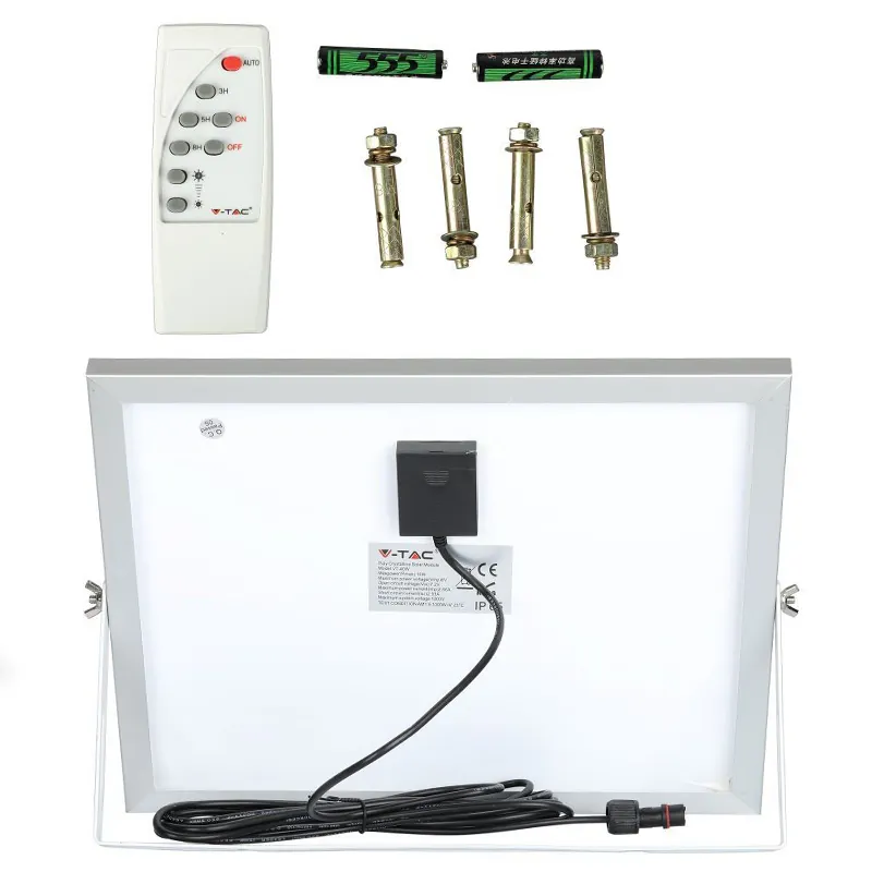 Reflector LED 16W 6000K cu Incarcare Solara