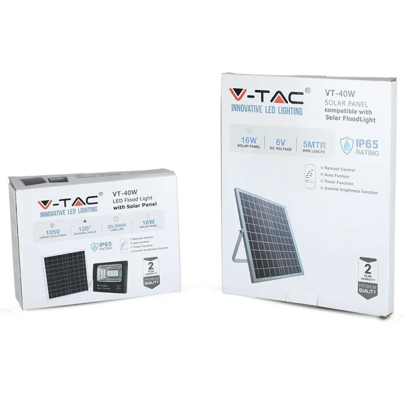 Reflector LED 16W 6000K cu Incarcare Solara