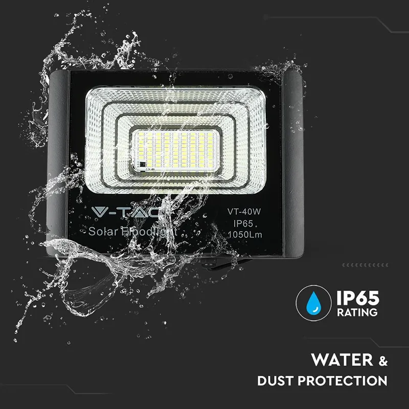 Reflector LED 16W 6000K cu Incarcare Solara