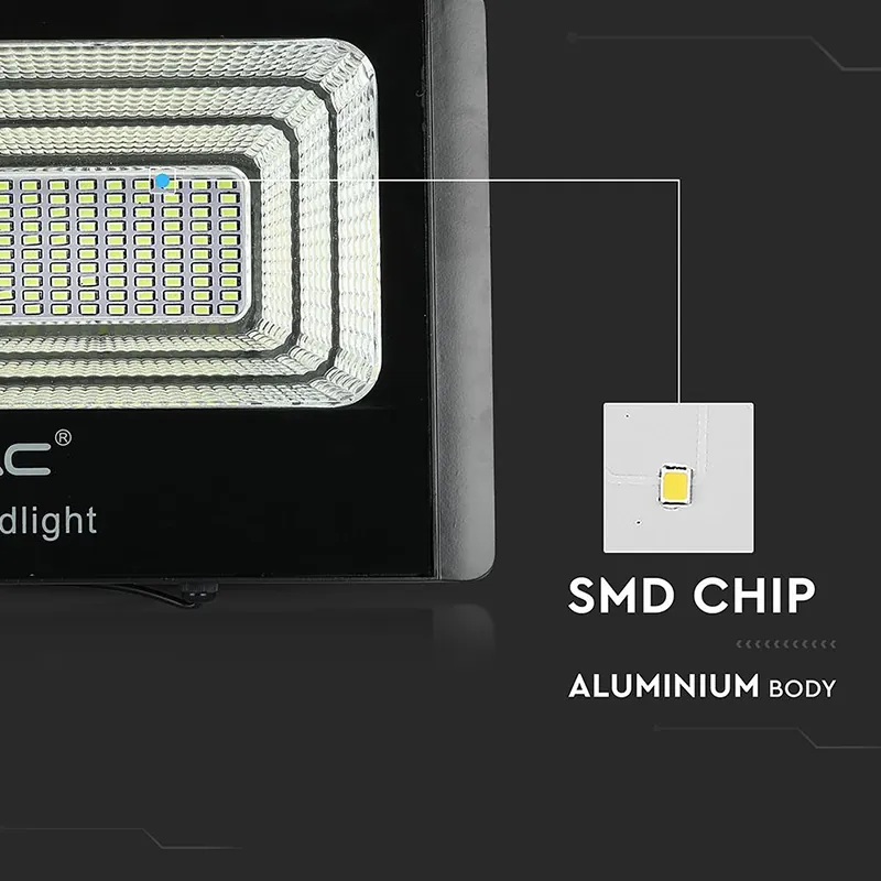 Reflector LED 20W 6000K cu Incarcare Solara