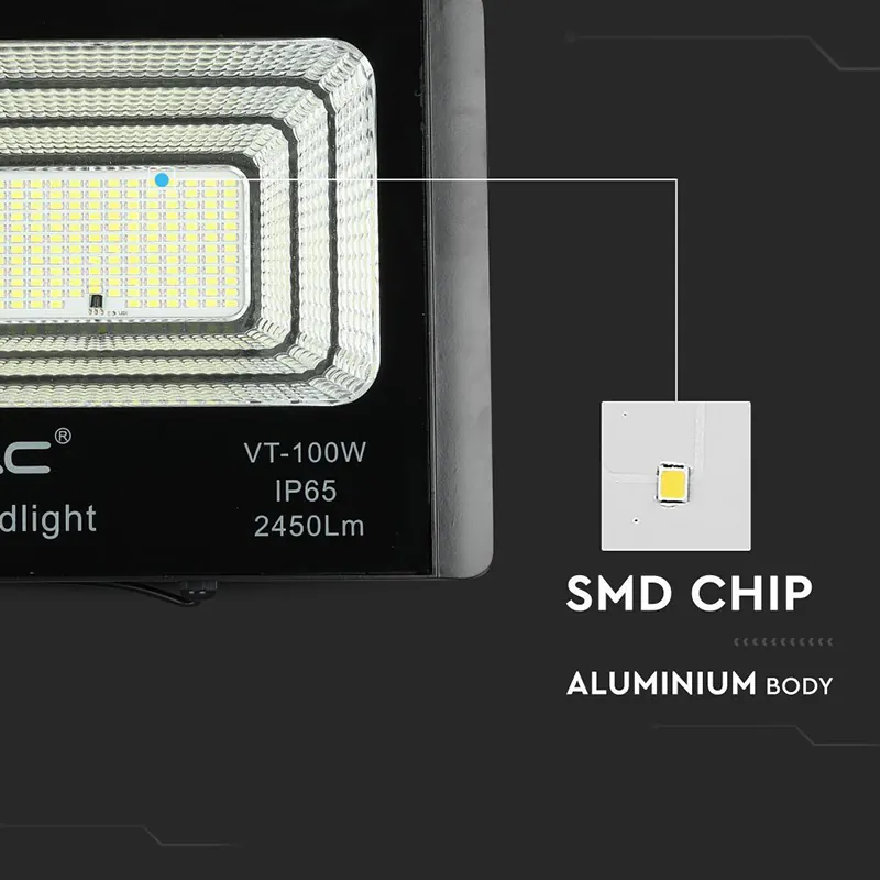 Reflector LED 35W 6000K cu Incarcare Solara