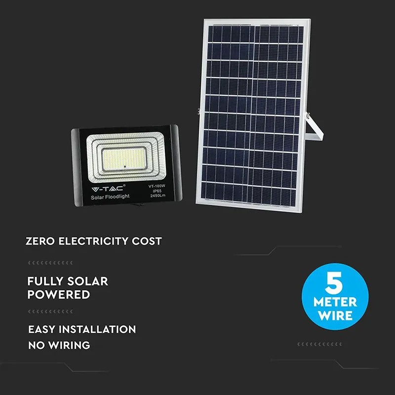 Reflector LED 35W 6000K cu Incarcare Solara