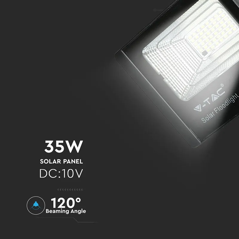 Reflector LED 35W 6000K cu Incarcare Solara