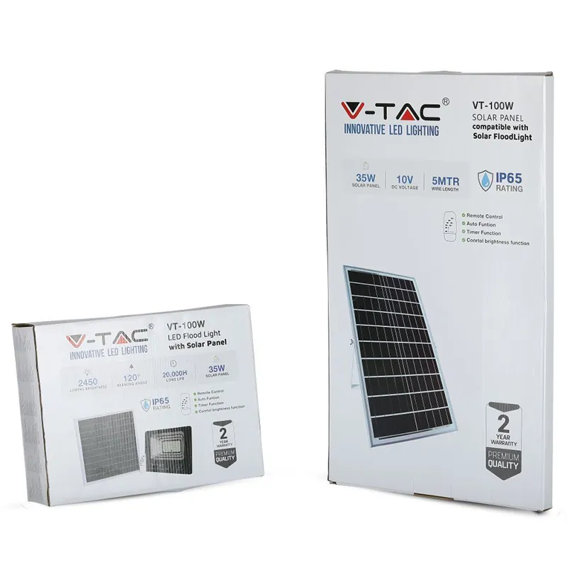 Reflector LED 35W 6000K cu Incarcare Solara